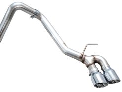 AWE Exhaust for 4th Gen Toyota Tacoma Dual Chrome Silver Tips - Image 10