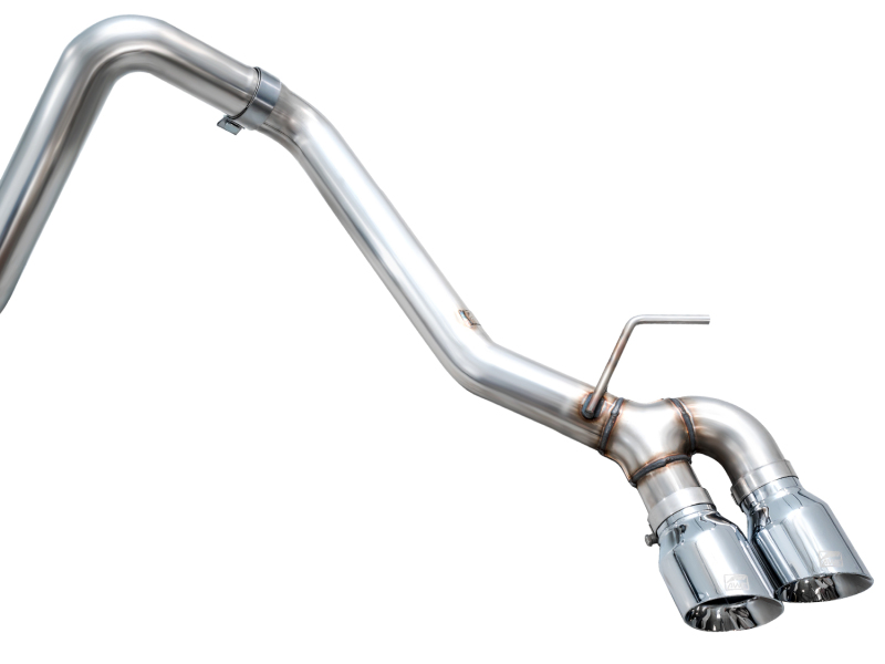 AWE Exhaust for 4th Gen Toyota Tacoma Dual Chrome Silver Tips - Image 10