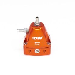 DeatschWerks DWR1000iL In-Line Adjustable Fuel Pressure Regulator - Orange - Image 3
