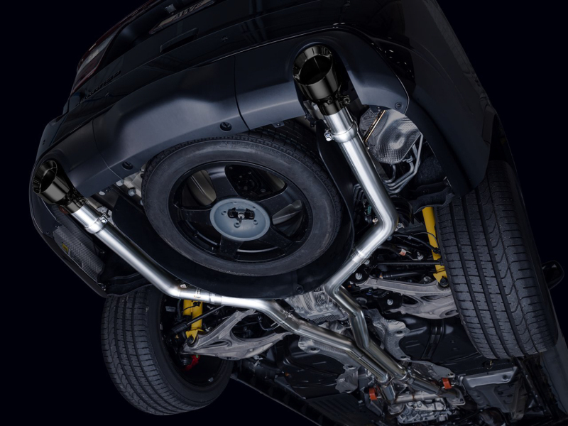 AWE Tuning 18-23 Dodge Durango SRT & Hellcat Track Edition Exhaust - Diamond Black Tips - Image 9