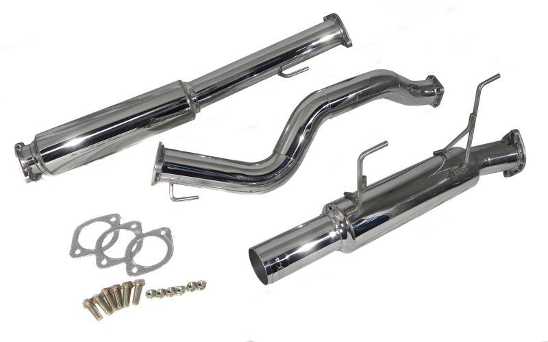 Injen 11-17 Nissan Juke 1.6L 4cyl Turbo FWD ONLY (incl Nismo) SS Cat-Back Exhaust - Image 3