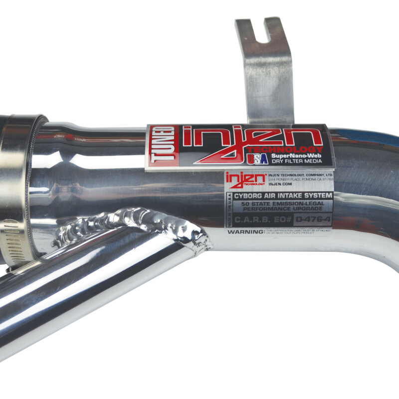 Injen 00-02 TT TT Quattro 180HP Motor Only Polished Cold Air Intake - Image 4