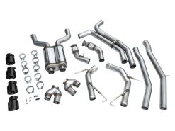 AWE Tuning 19-23 Audi C8 S6/S7 2.9T V6 AWD Track Edition Exhaust - Diamond Black Tips - Image 13