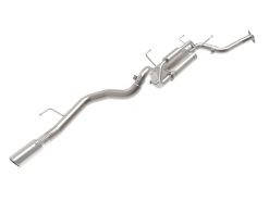 aFe 24-25 Toyota Land Cruiser 2-1/2in to 3in 304 SS Cat-Back Exhaust System w/ Polished Tip
