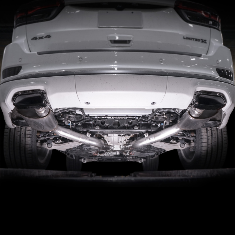 Stainless Works 11-20 Jeep Grand Cherokee 5.7L 3in Redline Catback Exhaust w/X-Pipe (Uses OEM Tips) - Image 7