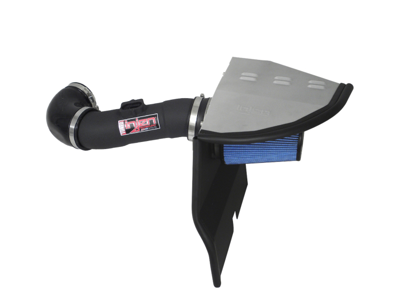 Injen 10 Camaro 3.6L V6 Wrinkle Black Power-Flow Short Ram Air Intake System - Image 2