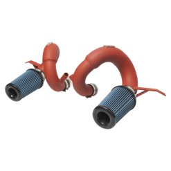 Injen 18-20 Kia Stinger 3.3L Twin Turbo Wrinkle Red Short Ram Air Intake - Image 12