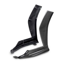 Alternative view of Seibon 2022 Subaru WRX Carbon Fiber Front Bumper Arch Trim