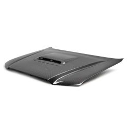 Alternative view of Seibon 12-15 Toyota Tacoma TR-Style Carbon Fiber Hood