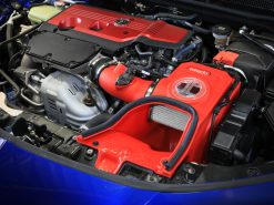 aFe 23-24 Honda Civic Type R Takeda Momentum Red Edition Cold Air Intake System w/ Pro DRY S Filter - Image 8