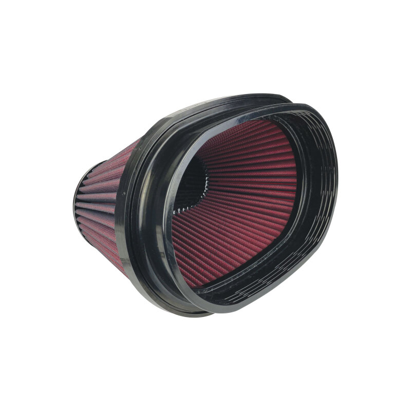 Injen Oiled Air Filter 8.5x5.63in Oval ID / 9.92x7.17in Base / 5.7in HT / 6.865ix4.115in Top - Image 3