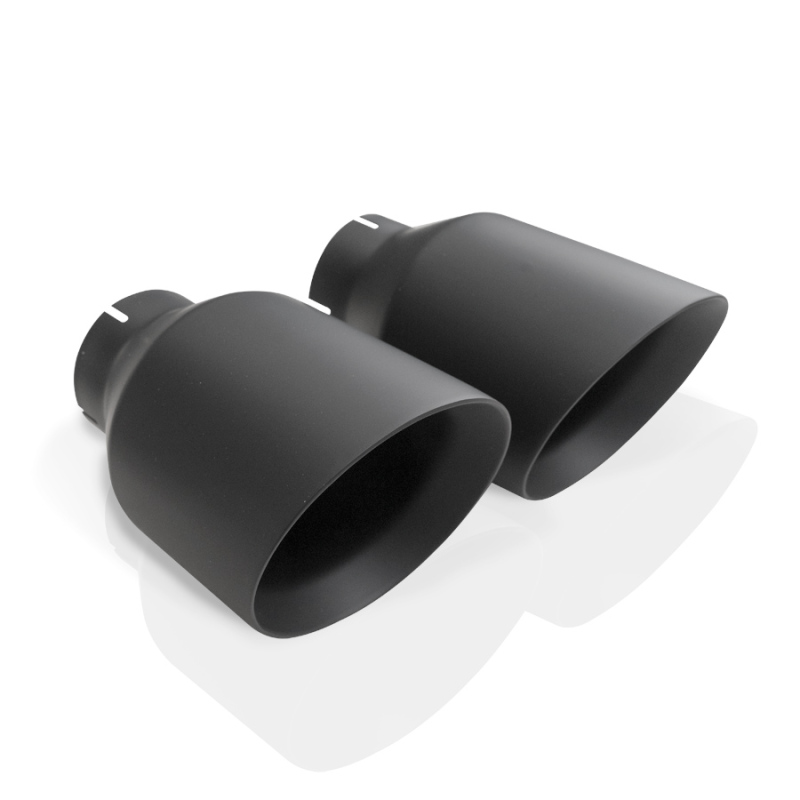 Stainless Works 2020 Ford GT500 Redline Catback X-Pipe Exhaust Factory Connect - Black Tips - Image 5