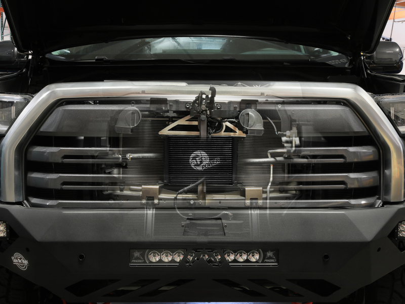 aFe 22-24 Toyota Tundra BladeRunner Transmission Oil Cooler Kit - Image 5