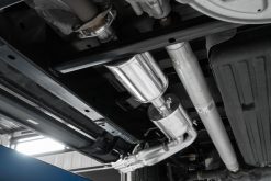 MBRP 15-20 Ford F150 T304 Pre-Axle 4in OD Tips Dual Outlet 3in Cat Back Exhaust - Image 6