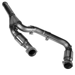 Kooks 14+ GM 1500 Series Truck 5.3L 3in x OEM Out Cat SS Y Pipe Kooks HDR Req - Image 3