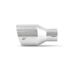 Mishimoto Clamp-on Double Wall Exhaust Tip 2.5 Inlet Slash Cut - polished - Image 3