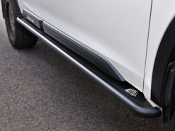 aFe POWER 20-23 Subaru Outback H4 2.4L (t) / H4 2.5L Terra Guard Trail Slider Steps - Black - Image 3