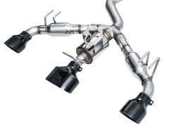 AWE Tuning 2023+ Toyota GR Corolla Touring Edition Exhaust - Diamond Black Tips - Image 12