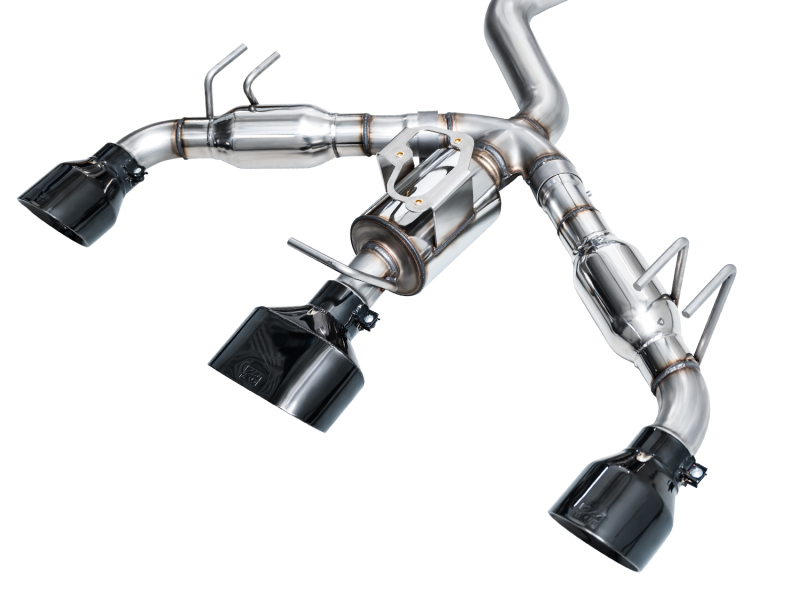 AWE Tuning 2023+ Toyota GR Corolla Track Edition Exhaust - Diamond Black Tips - Image 12