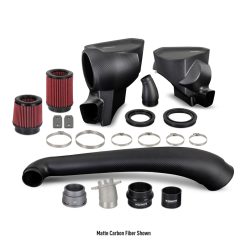 Alternative view of Mishimoto 2021+ BMW G8X M3/M4 Performance Intake Carbon Fiber Matte