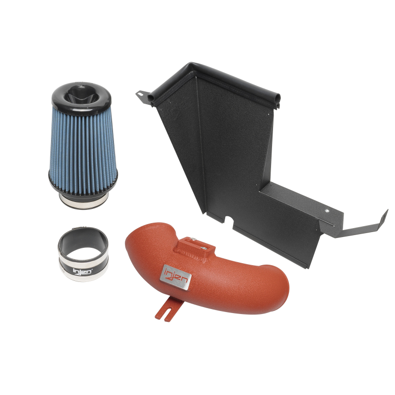 Injen 21-22 Toyota Supra 2.0L 4 Cyl. SP Short Ram Air Intake System - Wrinkle Red - Image 2