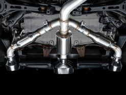 AWE Tuning 2023+ Toyota GR Corolla Touring Edition Exhaust - Diamond Black Tips - Image 4