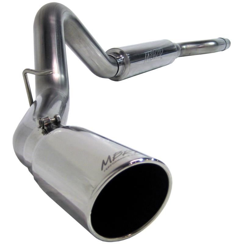 MBRP 2006-2007 Chev/GMC 2500/3500 Duramax Classic EC/CC Cat Back Single Side - Image 3