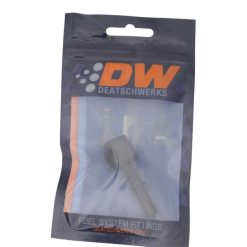 Alternative view of DeatschWerks 6AN Female Flare Swivel to 5/16in Male EFI Quick Disconnect - Anodized Matte Black