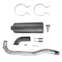 MBRP 06-14 Honda TRX 680FA/FGA Slip-On Exhaust System w/Performance Muffler - Image 3