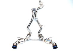 Invidia 2019+ Toyota Supra Dual N1 w/ Valve Rolled Titanium Tip Cat-back Exhaust