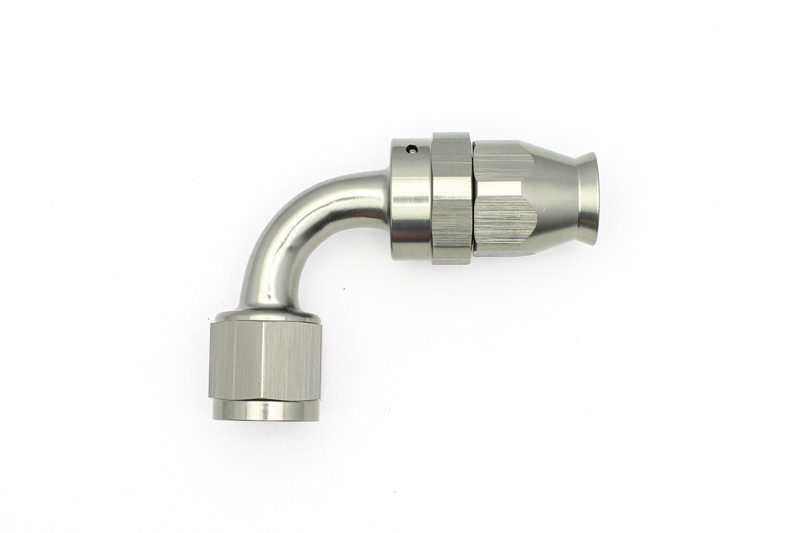 DeatschWerks 8AN Female Swivel 90-Degree Hose End PTFE (Incl. 1 Olive Insert) - Image 5