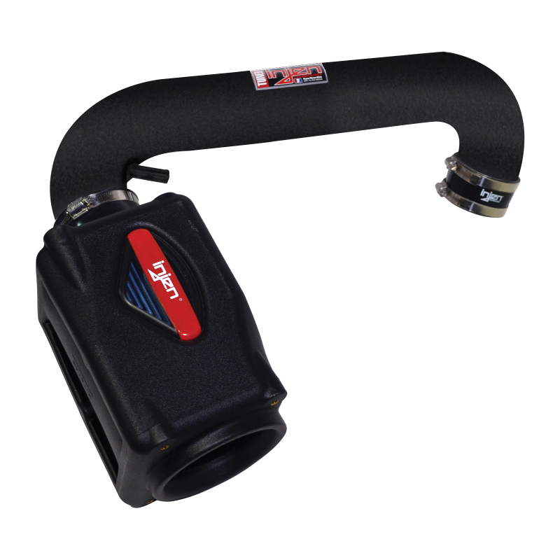 Injen 09-10 Dodge Ram Truck 5.7L-V8 HEMI Power Flow w/ Box Wrinkle Black Power-Flow Air Intake Syste - Image 2