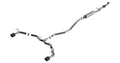 Alternative view of Borla 2023 Integra/22-23 Civic Si 1.5L 4 CYL. MT FWD 4DR 2.50in S-Type Catback Exhaust Carbon Fiber