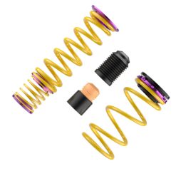 Alternative view of KW 2020+ Chevrolet Corvette C8 (w/ Electronic Dampers & OE Noselift) Height Adjustable Spring Kit