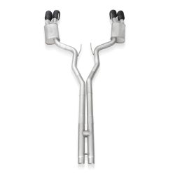 Stainless Works 2020 Ford GT500 Redline Catback H-Pipe Exhaust Factory Connect - Black Tips - Image 10