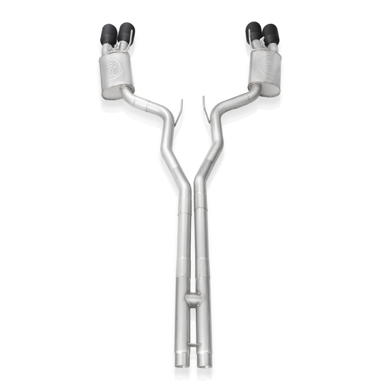 Stainless Works 2020 Ford GT500 Legend Catback H-Pipe Exhaust Factory Connect - Black Tips - Image 10