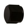 DeatschWerks 8AN Female Flare Cap - Anodized Matte Black