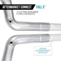 Stainless Works 15-25 Mustang GT Lead Pipe Kit - Aftermarket Connect