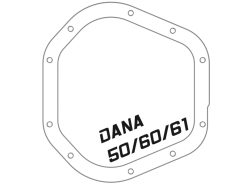 Alternative view of aFe Pro Series Dana 60 Front Differential Cover Black w/ Machined Fins 17-20 Ford Trucks (Dana 60)