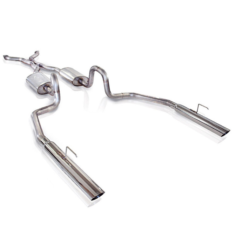 Stainless Works 2003-11 Crown Victoria/Grand Marquis 4.6L 2-1/2in Exhaust Chambered Mufflers - Image 2