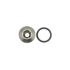 Alternative view of DeatschWerks 10AN ORB Male Plug Low Profile Internal Allen/Hex (Incl. O-Ring)