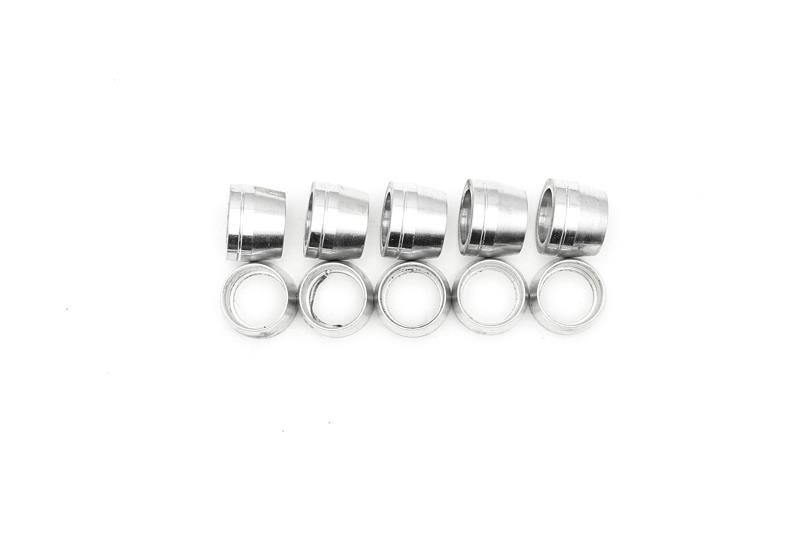 DeatschWerks Replacement PTFE Hose End Olive Insert 8AN (Pack of 10) - Image 3