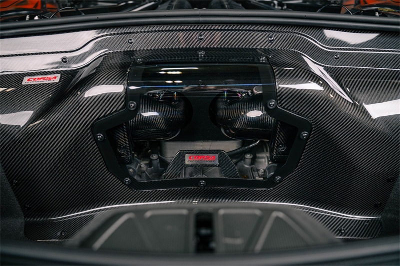 Corsa 23+ Chevy C8 Z06 Carbon Fiber Air Intake w/ DryTech Filter - Image 4
