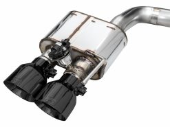 AWE 2024 Ford Mustang GT Fastback S650 RWD SwitchPath Catback Exhaust w/ Quad Diamond Black Tips - Image 13