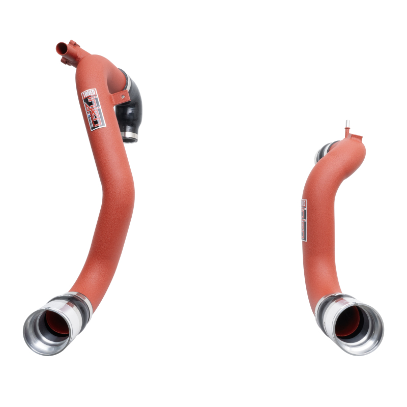 Injen 21-23 Ford Bronco L4-2.3L Turbo EcoBoost SES Intercooler Pipes Wrinkle Red - Image 4