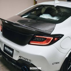 Seibon 2022+ Toyota GR86 / Subaru BRZ C-Style Carbon Fiber Trunk Lid - Image 8