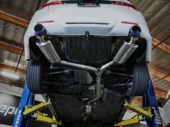 aFe 09-14 Acura TSX L4 2.4L Takeda 2-1/2in To 2-1/4in 304 SS Cat-Back Exhaust System w/ Black Tip - Image 5
