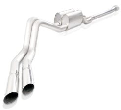 Alternative view of Stainless Works 15-19 Ford F150 5.0L Redline Side Exit Catback System w/ Dual 3.5in Polished Tips