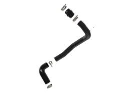 Alternative view of afe 08-10 Ford Trucks V8-6.4L (td) BladeRunner 3 IN Aluminum Hot Charge Pipe - Black