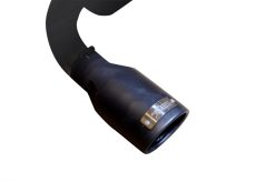 Injen 07-17 Jeep Wrangler JK 3.6L/3.8L 63mm Stealth Black Axle-back Exhaust w/ 4in Black Tips - Image 9